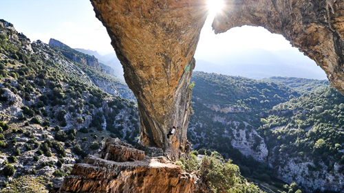 Climbing in Spain